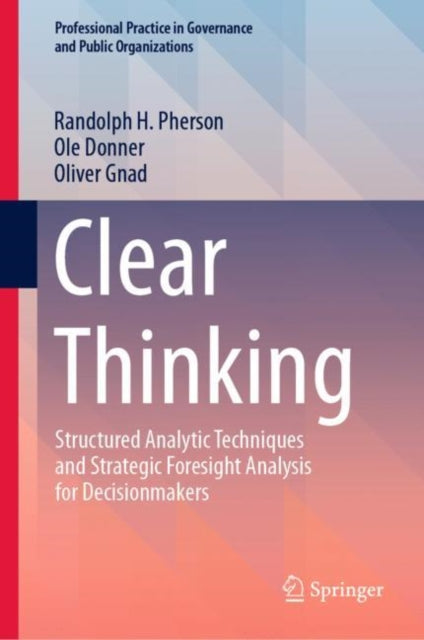 Binding: Hardcover
Description: This book enables analysts in government and the private sector as well as policy advisors and decision makers to assess global risks and opportunities systematically make well - founded and informed decisions and anticipate the unanticipated.