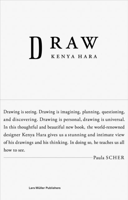 Binding: Paperback
Description: Kenya Hara inspires the world with his impeccable design from the subtle atmospheres and environments he creates as the art director of Muji to his ethereal exhibition designs to his simple everyday objects packaging and books.