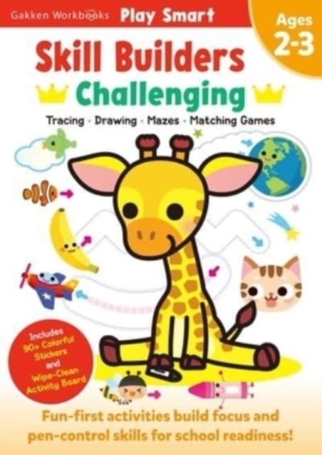 Binding: Paperback
Description: Play Smart workbooks include age - appropriate activities that use a proven step - by - step method to build confidence. Making learning enjoyable in early childhood has positive effects on a child's lifelong educational journey.