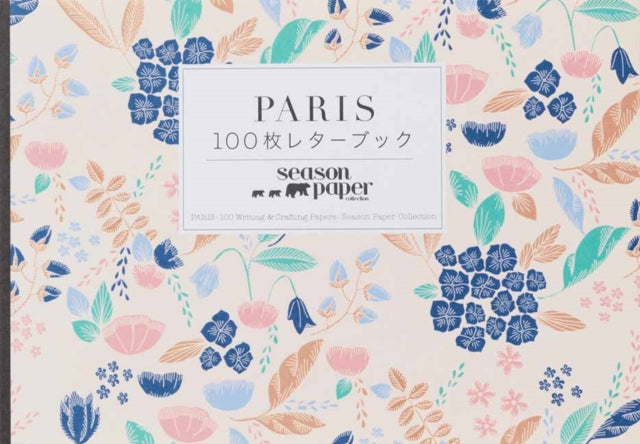 Season Paper Collection - Paris 100 Writing And Crafting Papers - Paperback