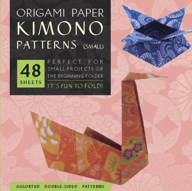 Binding: Notebooks, Journals, And Diaries
Description: This paper pack contains 49 high - quality origami sheets printed with 8 different Japanese kimono patterns. Kimono fabrics are opulent exquisite and unique.