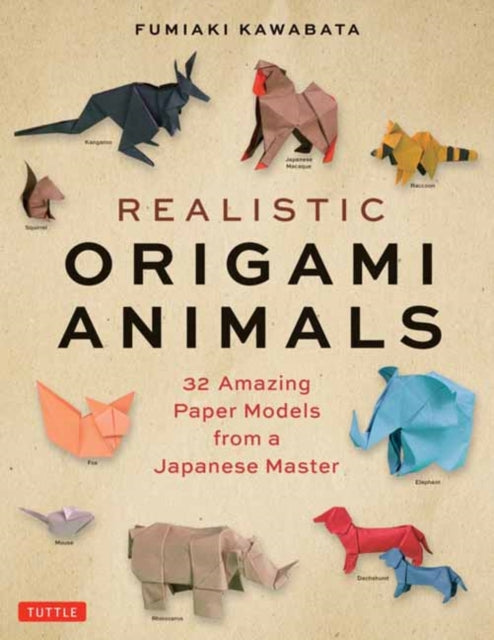 Binding: Paperback
Description: Create miniature versions of your favorite creatures! Realistic Origami Animals shows you how to create 32 exquisite paper animals designed by renowned origami master Fumiaki Kawahata.