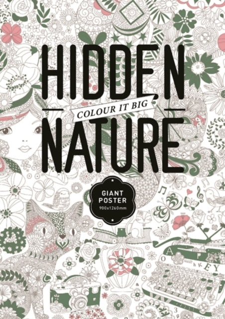 Binding: Poster
Description: This extra big coloring poster is an illustration inspired by the delightful universe of our first coloring bestseller Hidden Nature.