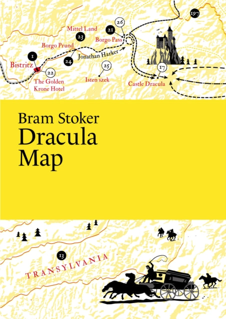 Binding: Visual And Mapping
Description: Bram Stoker's classic novel published in 1897 spans many locations across Europe. Both in Transylvania where Count Dracula's castle is situated and in England where a significant part of the story unfolds.