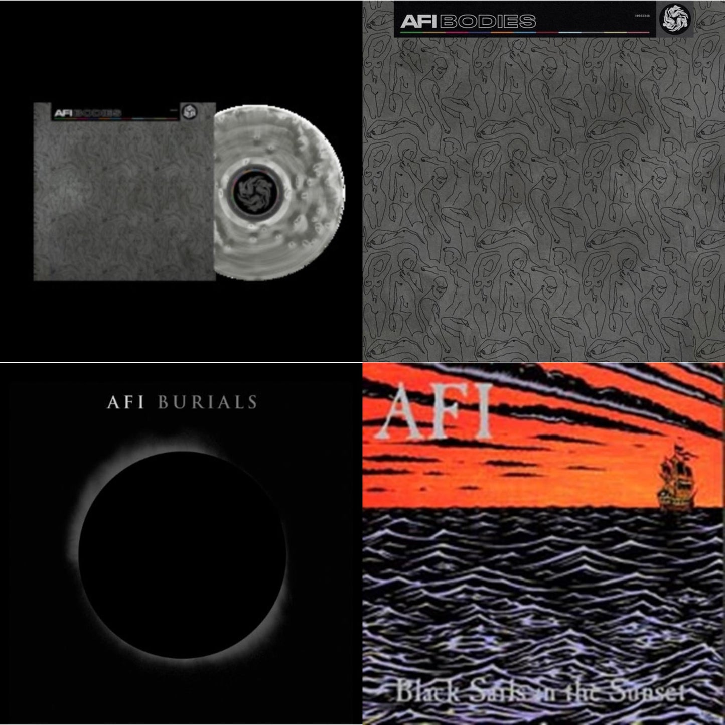 Bodies & Bodies (I) & Burials & Black Sails In The Sunset