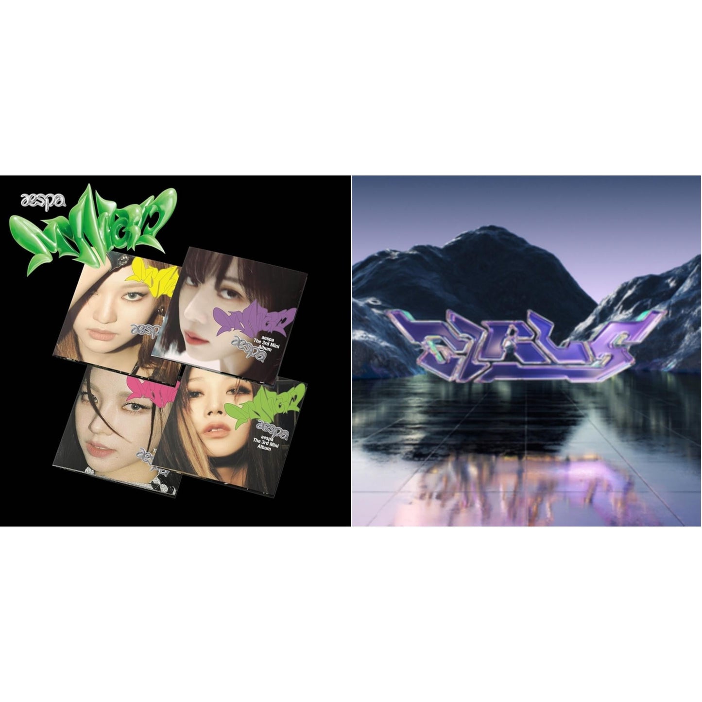 My World (3Rd Mini Album/Poster Version) & Girls (Digipak Ver.)