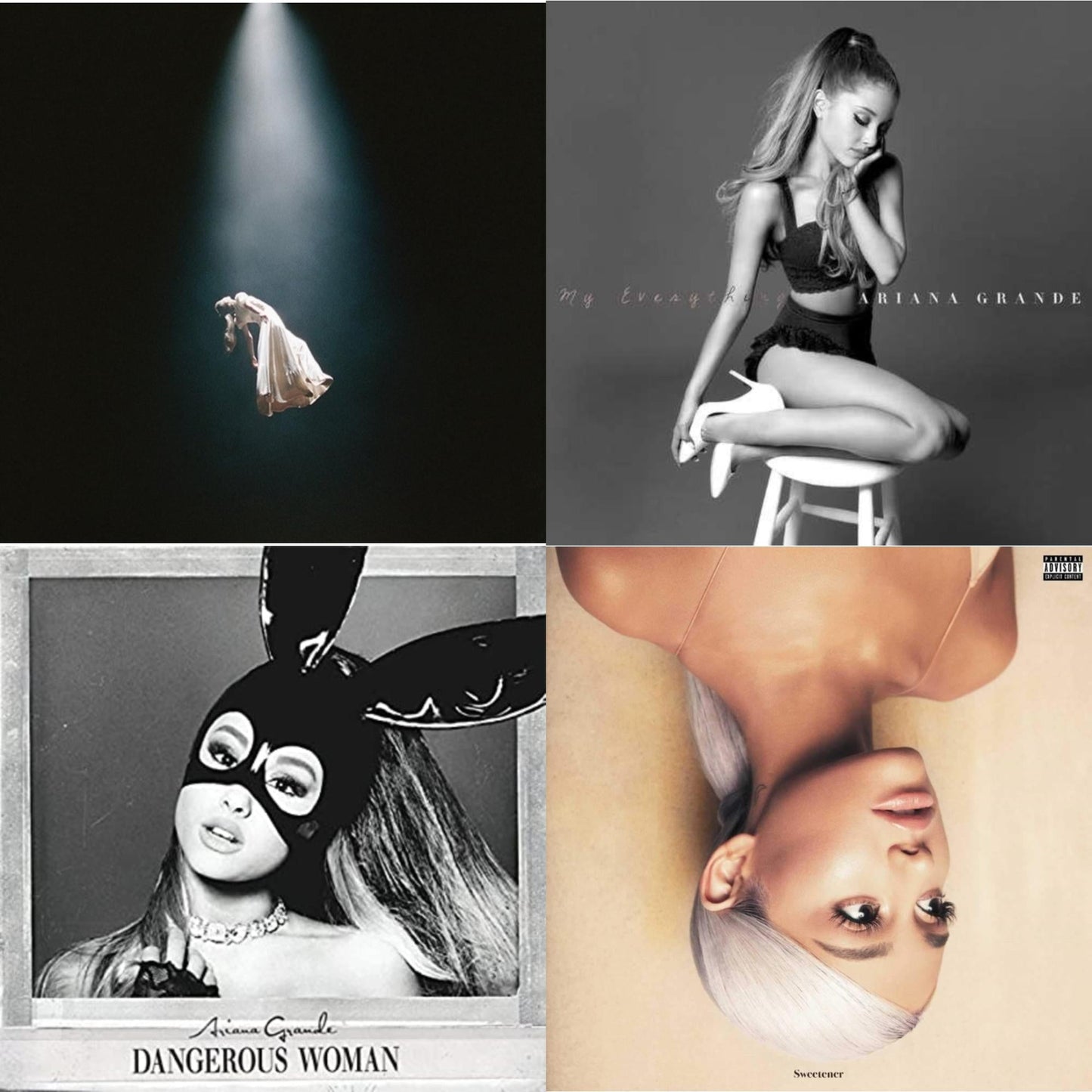 Eternal Sunshine Deluxe: Brighter Days Ahead (X) & My Everything & Dangerous Woman & Sweetener