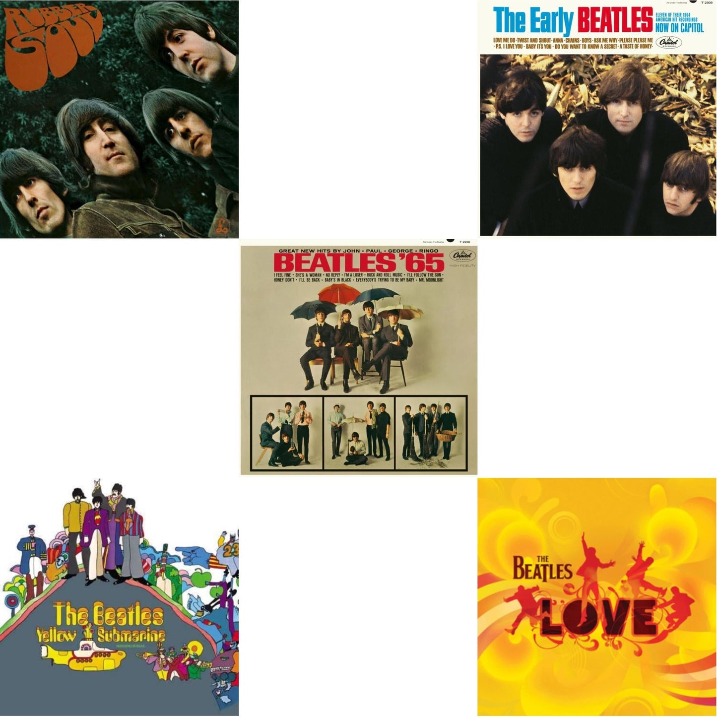 Rubber Soul & Yellow Submarine & Beatles โ65 & Early Beatles & Love