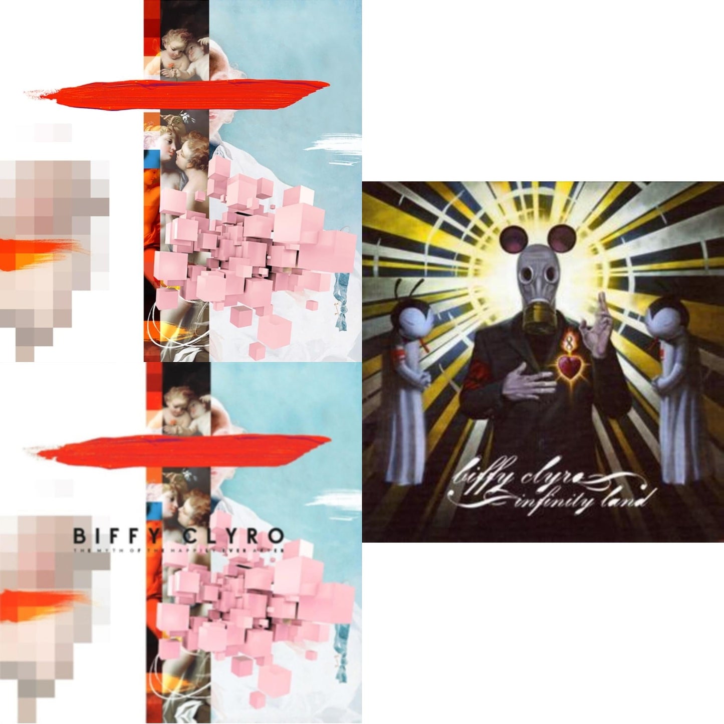 Myth Of The Happily Ever After (X) (CD/DVD) & Myth Of The Happily Ever After (X) (2CD) & Infinity Land