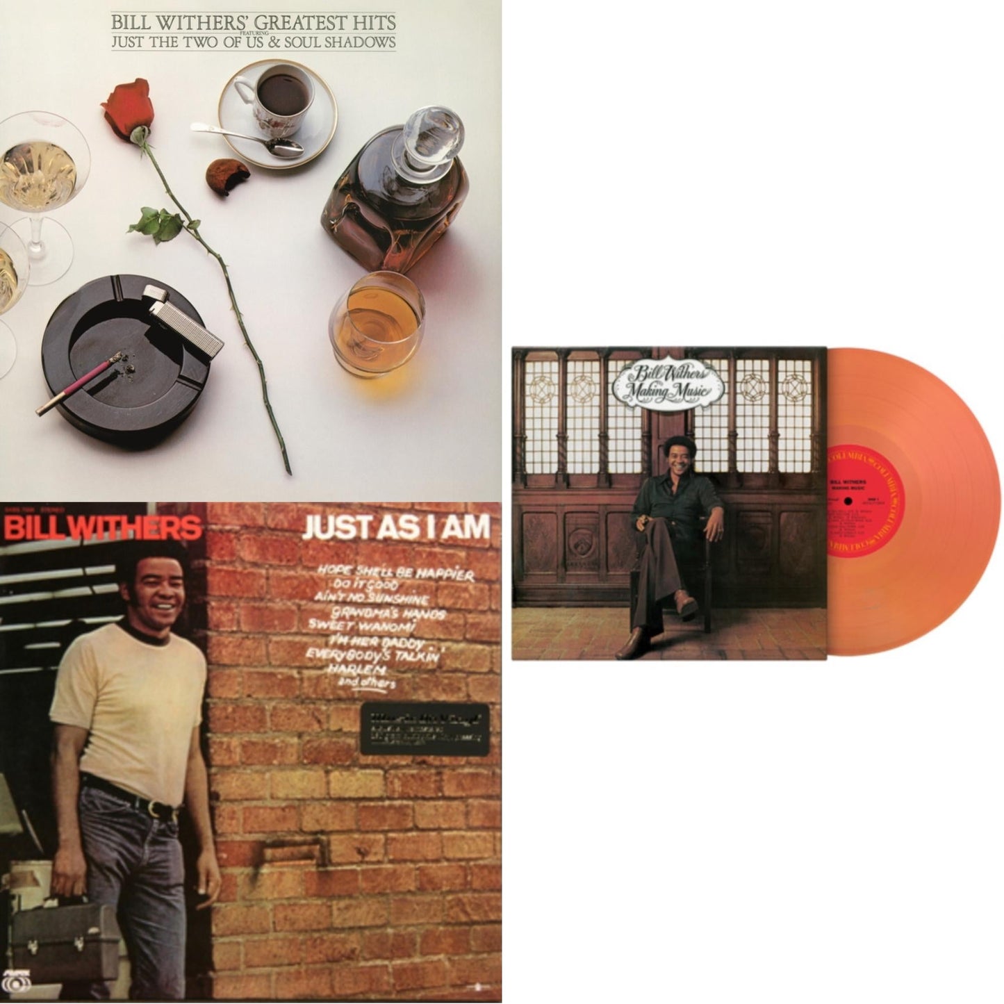 Greatest Hits (150G/Dl Insert) & Just As I Am (180G) & Making Music (Translucent Red LP Vinyl/180G)