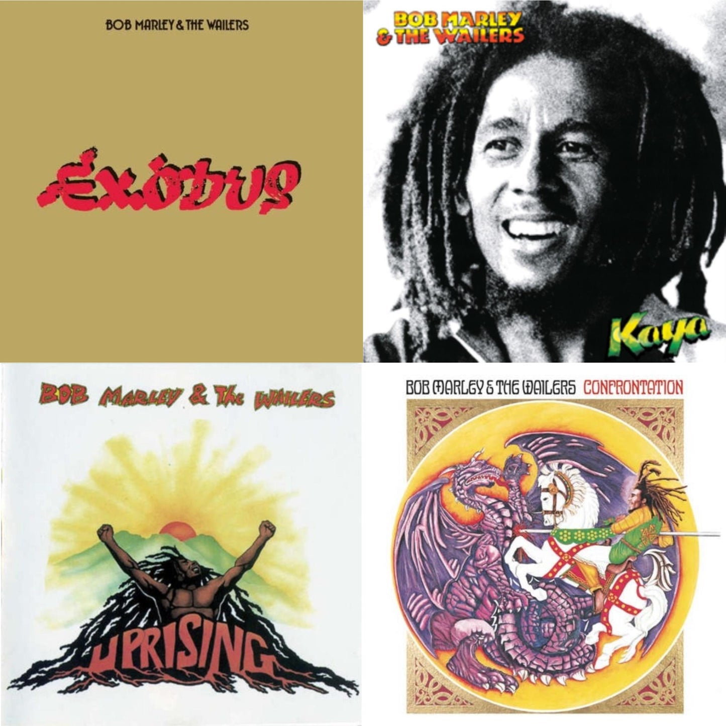 Exodus & Kaya & Uprising & Confrontation