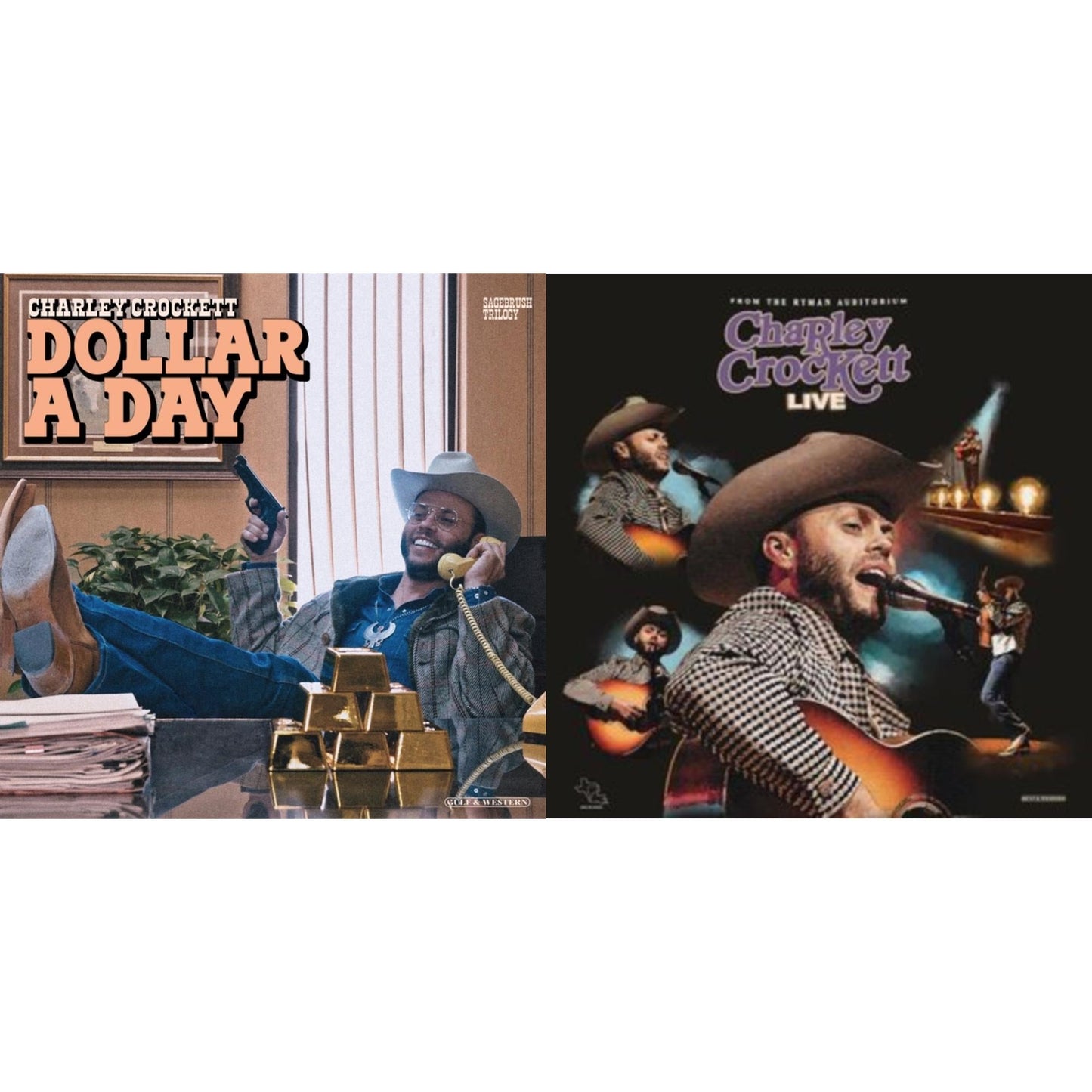 Dollar A Day & Live From The Ryman (2LP)