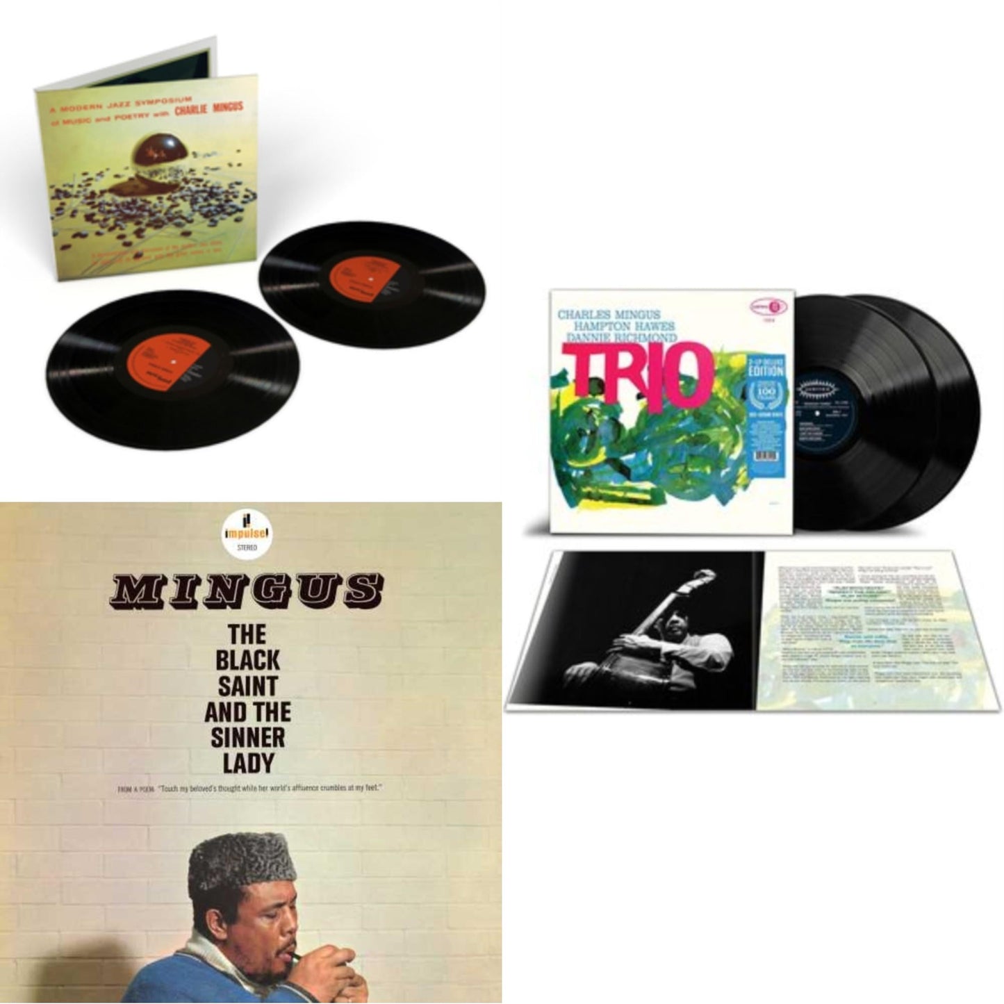 Modern Jazz Symposium On Music & Poetry & Black Saint & Sinner Lady & Mingus Three (Feat. Hampton Hawes & Danny Richmond) (2LP)