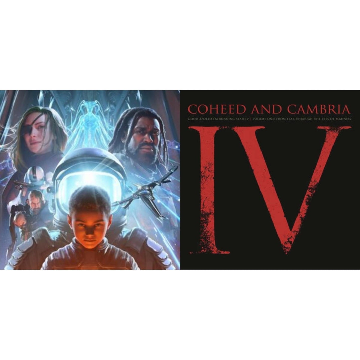 Vaxis Ii: A Window Of The Waking Mind (Transparent Sea Blue Vinyl/2LP) (I) & Good Apollo I'm Burning Star Iv Vol.1: From Fear Through The Eyes Of Madness (2LP/150G/Dlcard)