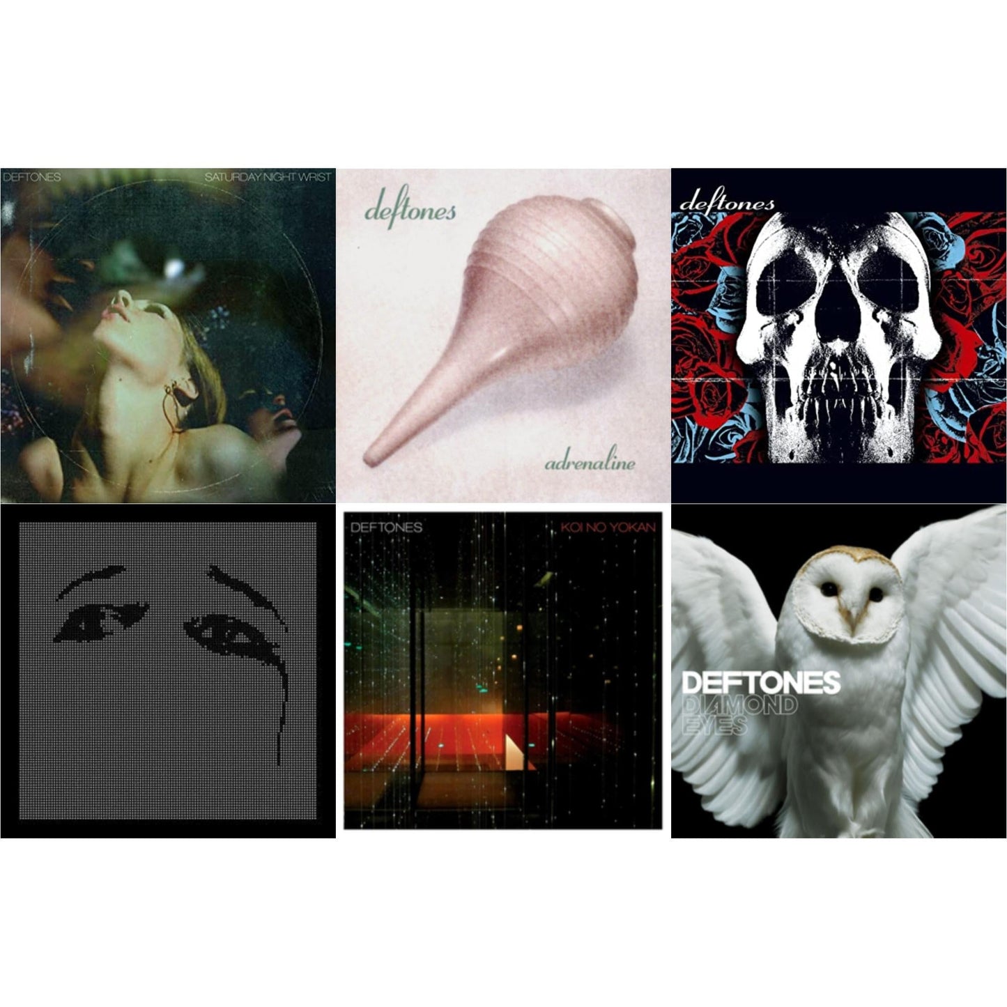 Saturday Night Wrist & Adrenaline & Deftones & Ohms & Koi No Yokan & Diamond Eyes