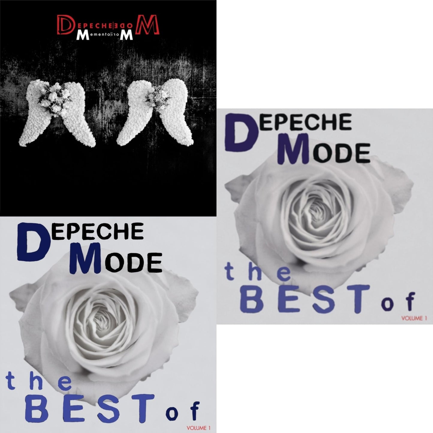 Memento Mori (2LP/Tri-Fold Jacket/Inner Sleeves/Poster) & Best Of Depeche Mode Vol. 1 (3LP) & Best Of Depeche Mode Vol.1