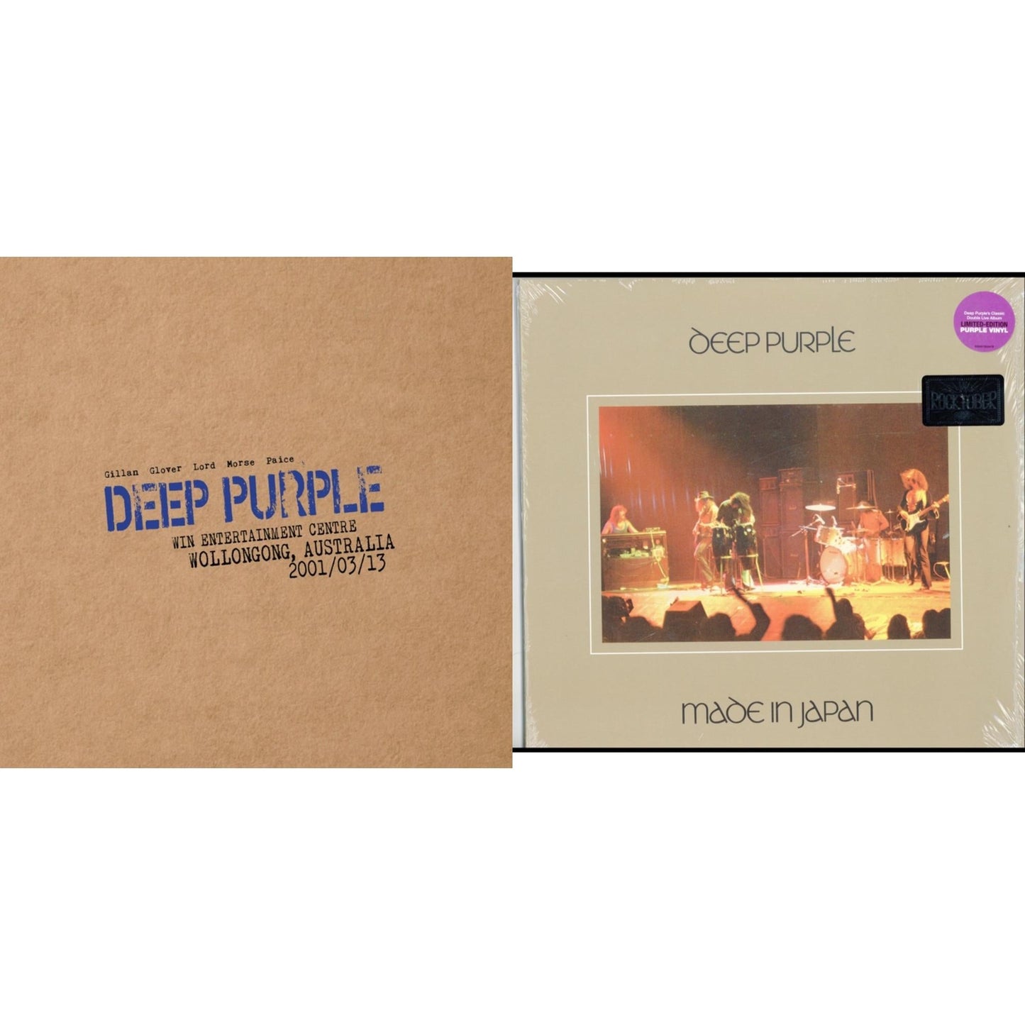 Live In Wollongong 2001 (3LP/Import) & Made In Japan (2LP/Purple Vinyl) (Rocktober)