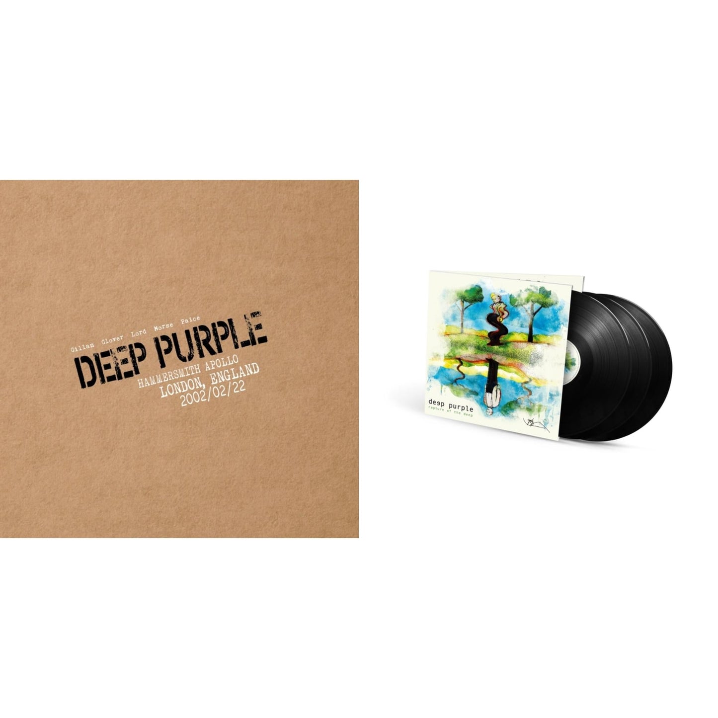 Live In London 2002 (3LP/Import) & Rapture Of The Deep (20Th Anniversary Remix/3LP/180G)