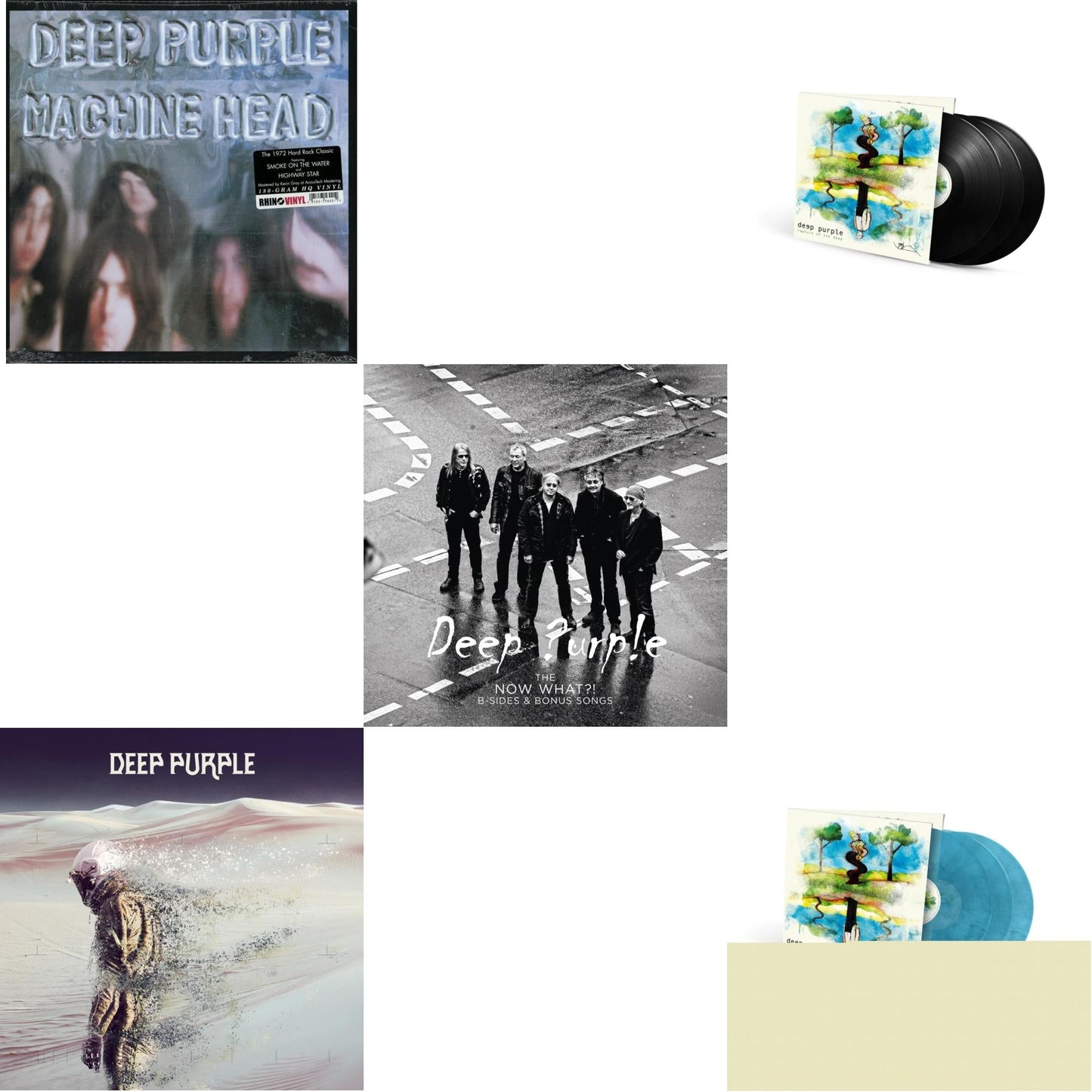 Machine Head & Whoosh! (2LP/Gatefold) & Now What?! B-Sides & Bonus Songs (Purple LP Vinyl) & Rapture Of The Deep (20Th Anniversary Remix/3LP/180G) & Rapture Of The Deep (20Th Anniversary Remix/Sky Blue Vinyl/3LP/180G)