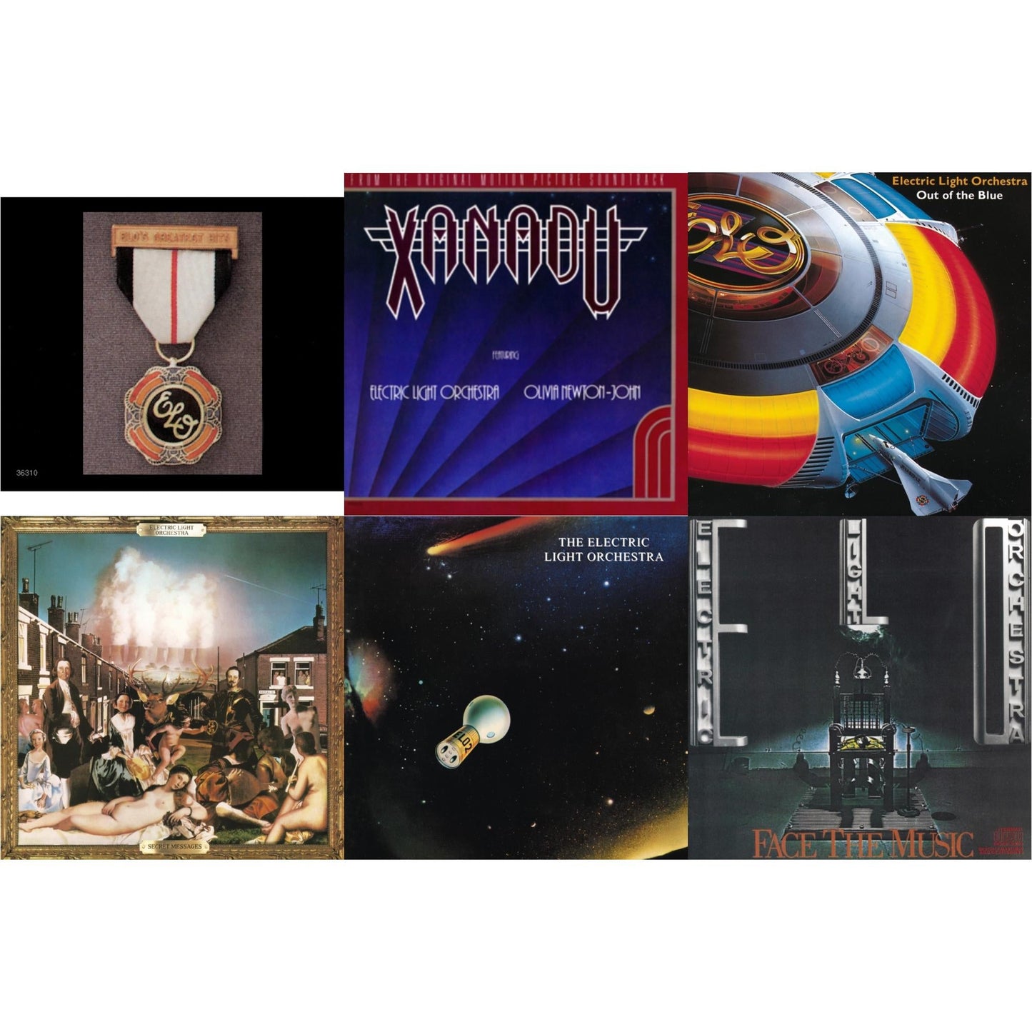 Greatest Hits & Xanadu - Original Motion Picture Soundtrack & Out Of The Blue & Secret Messages & Elo 2 & Face The Music