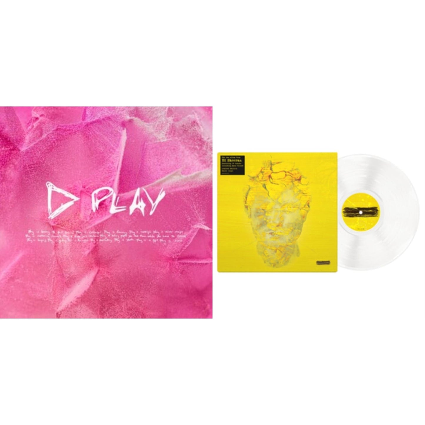 Play (X) (Pink LP Vinyl) & - (Subtract) (White LP Vinyl) (I)