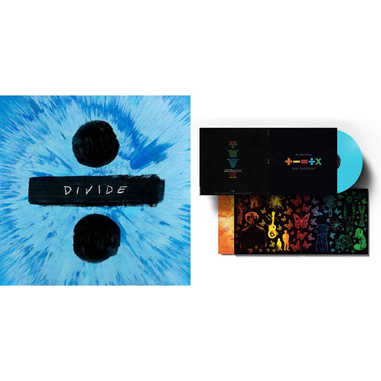 Divide (2LP/45 RPM/180G/Dl Card) & +-=÷× (Tour Collection) (X) (2LP/Bright Blue Vinyl)