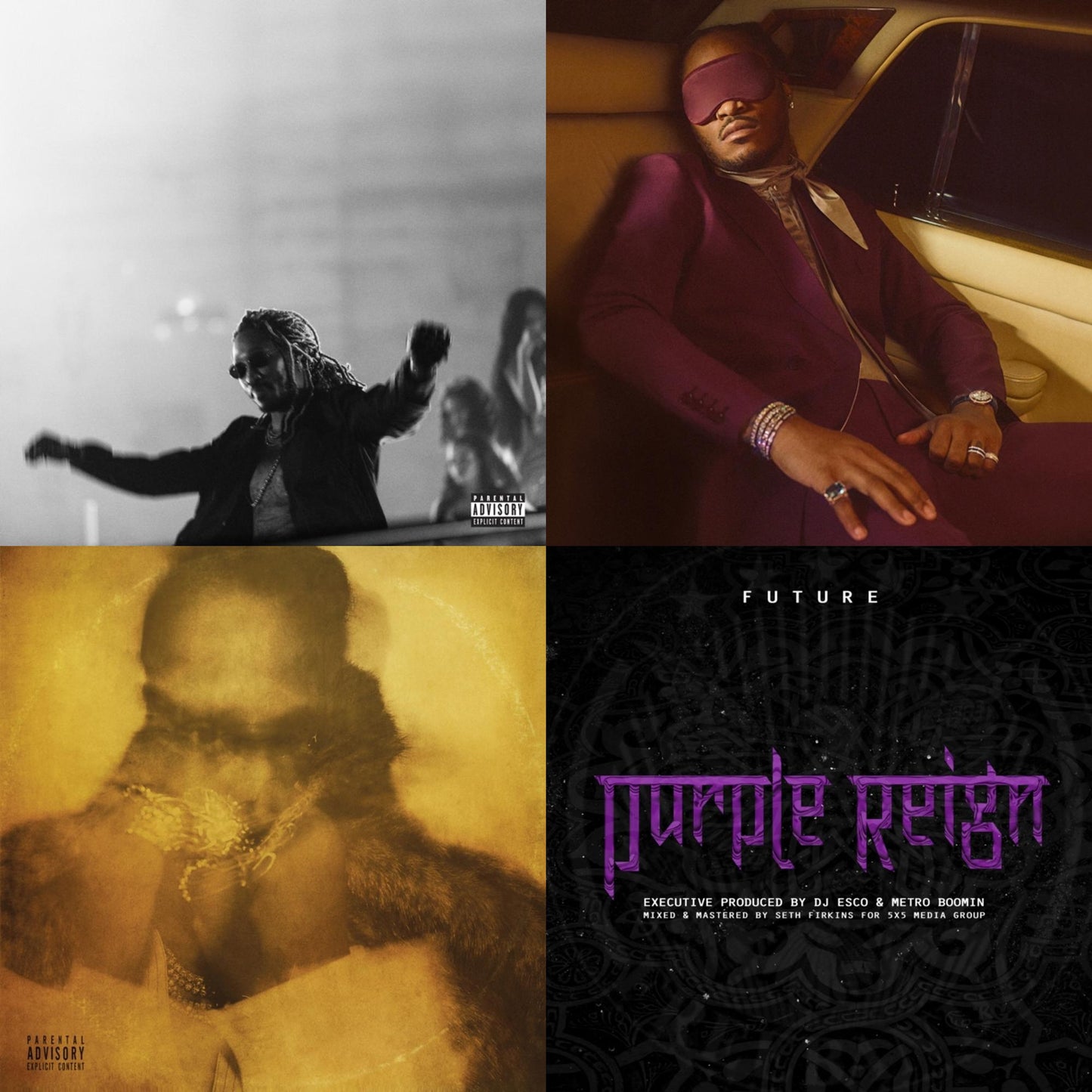 High Off Life (Pa) (2LP/140G) & I Never Liked You & Future (X) (2LP) & Purple Reign (X)