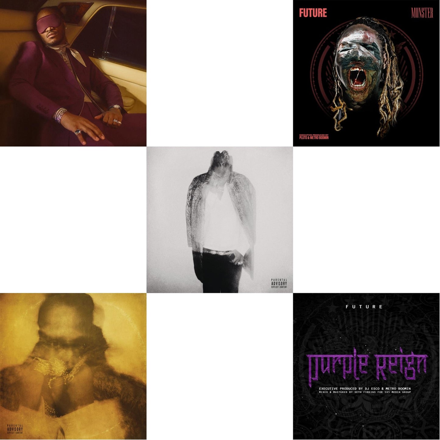 I Never Liked You & Future (X) (2LP) & Hndrxx (X) (2LP) & Monster (X) & Purple Reign (X)