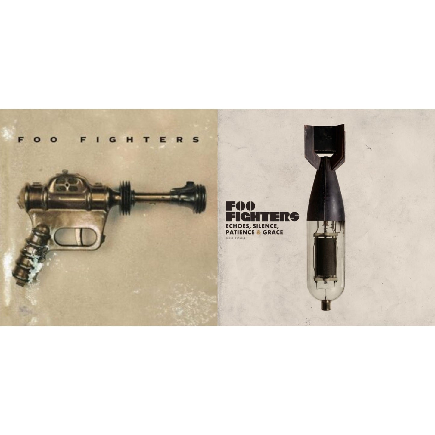 Foo Fighters - Foo Fighters & Echoes Silence Patience & Grace - CD Bundle