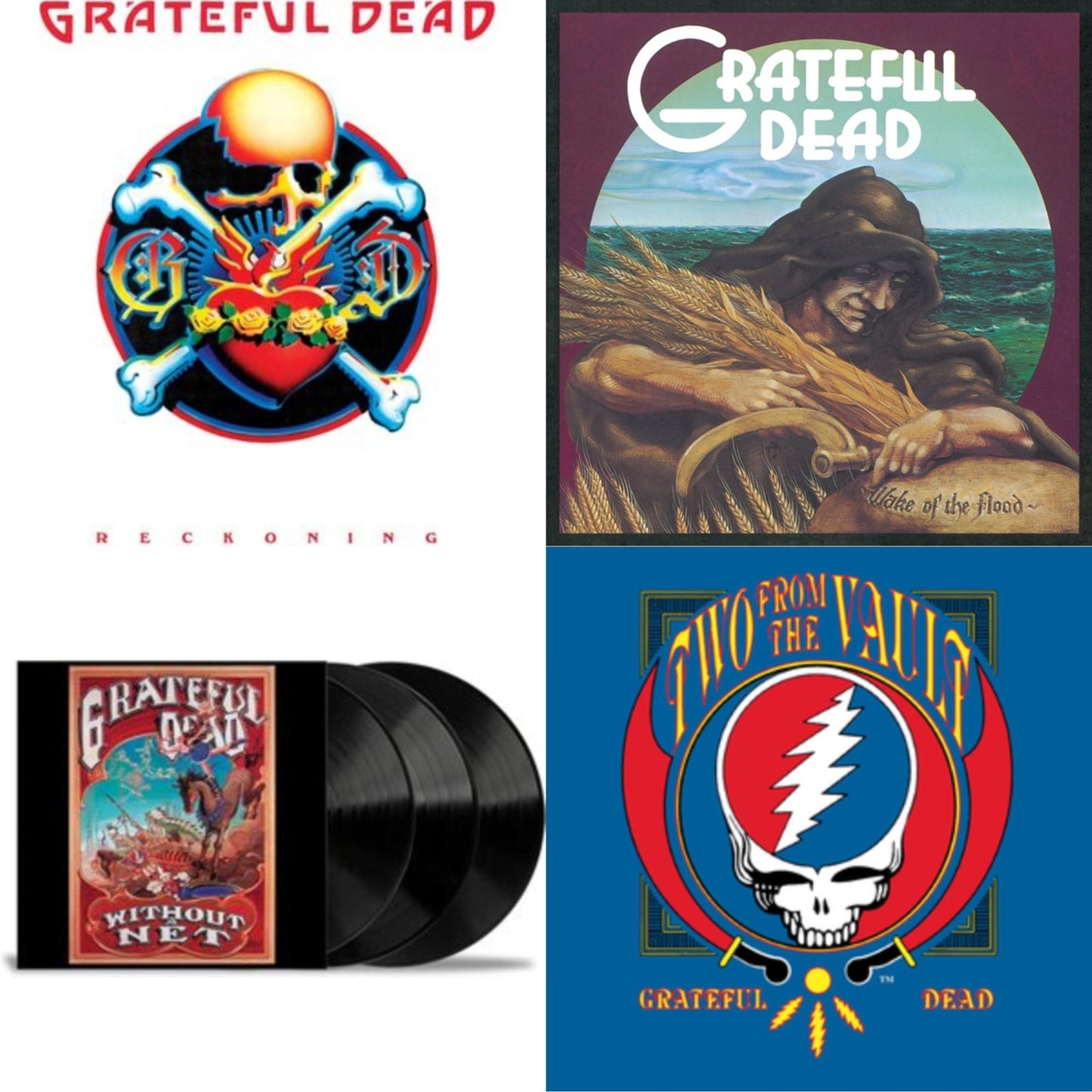 Reckoning (2LP) & Without A Net (3LP) & Wake Of The Flood (50Th Anniversary Remaster) & Two From The Vault