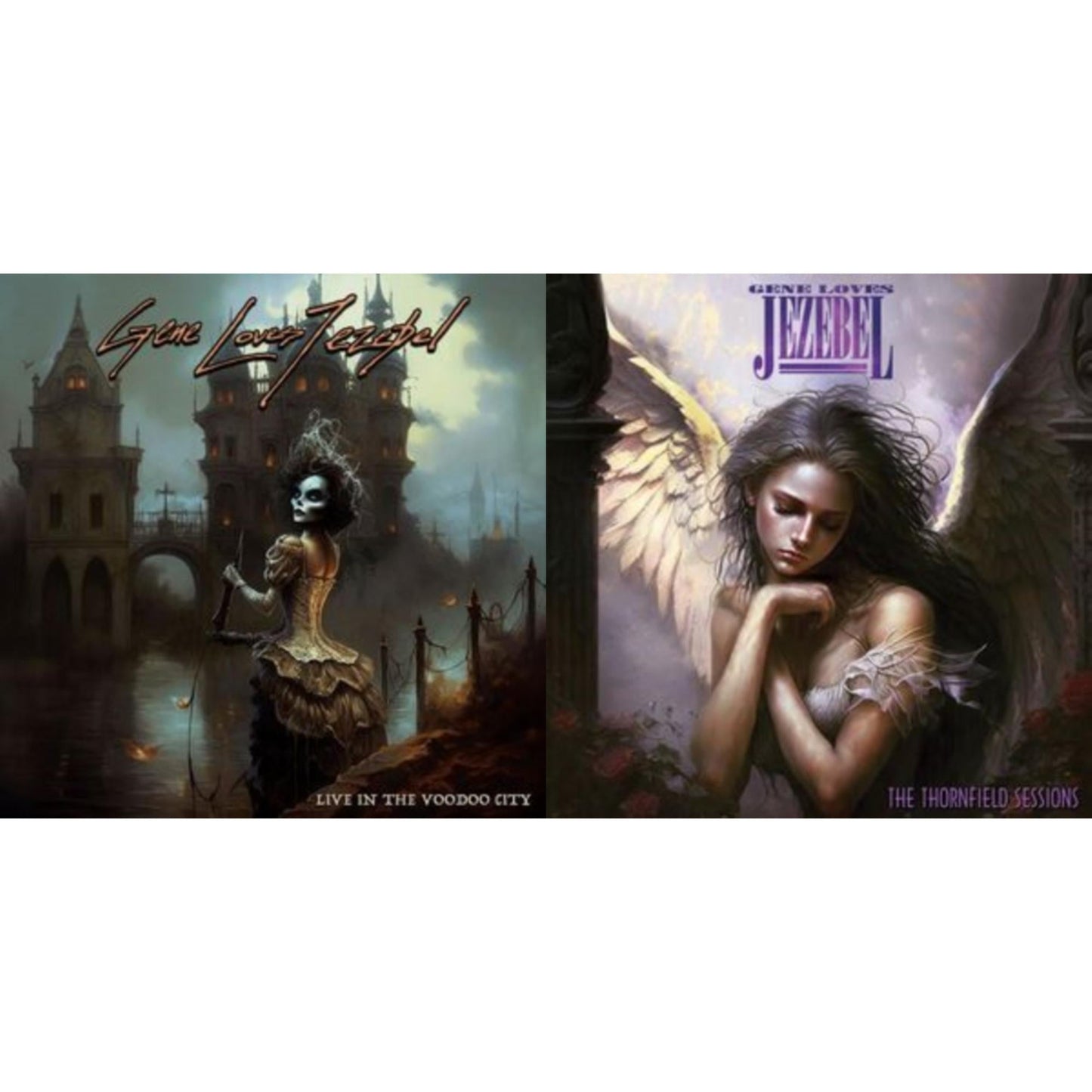 Live In Voodoo City (Coke Bottle Green LP Vinyl) & Thornfield Sessions (Purple LP Vinyl/Reissue)
