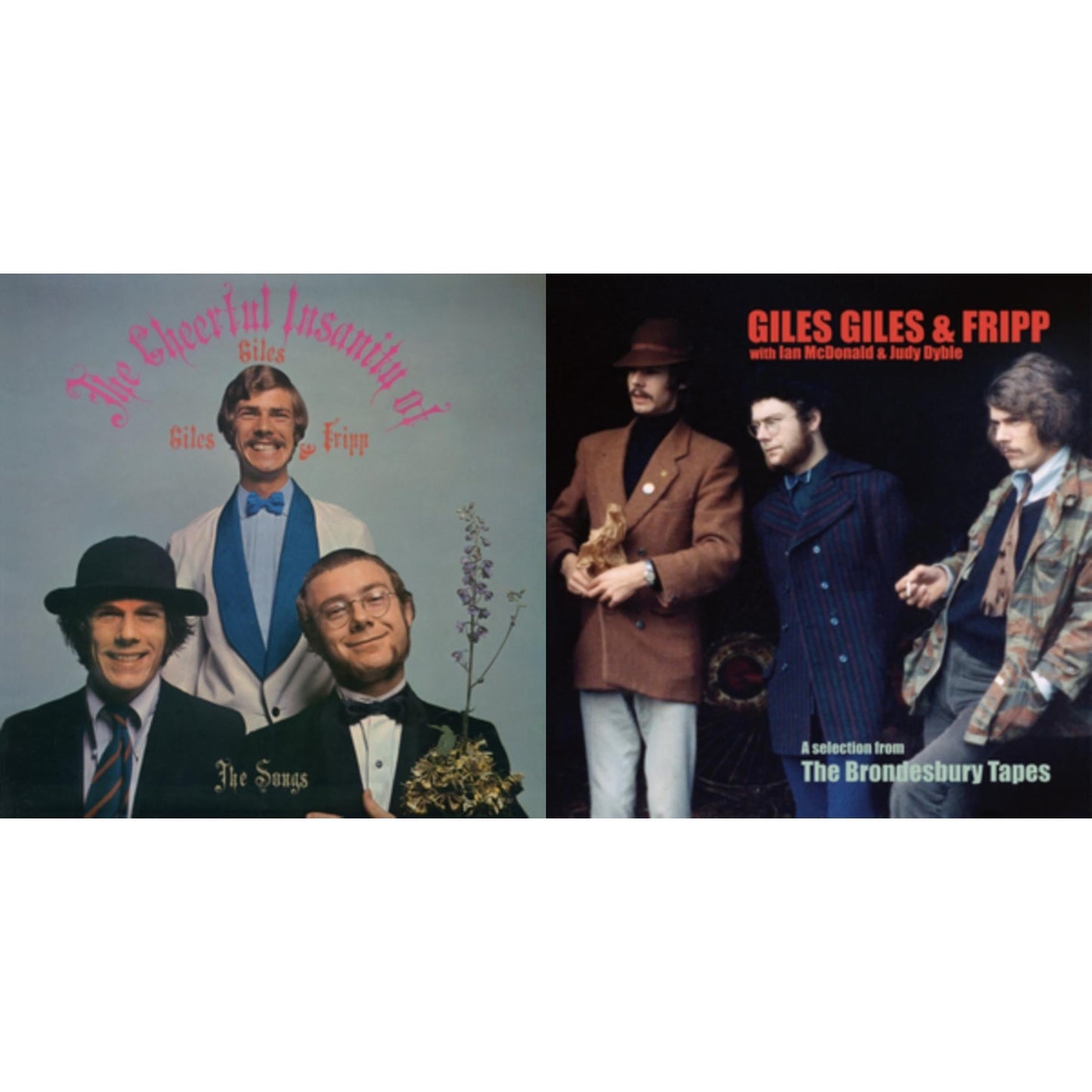 Cheerful Insanity Of Giles, Giles & Fripp – The Songs (200G) & Selection From The Brondesbury Tapes (200G)