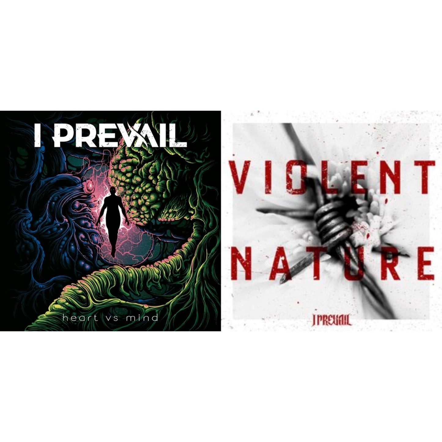 Heart Vs. Mind (10Th Anniversary Edition) (Sea Blue LP Vinyl) & Violent Nature (X)