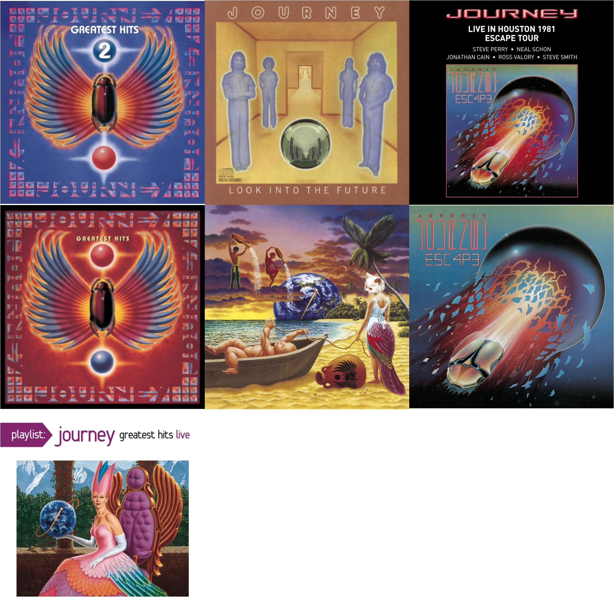 Journey - Journey's Greatest Hits Vol.2 & Look - CD Bundle – Book Delivered
