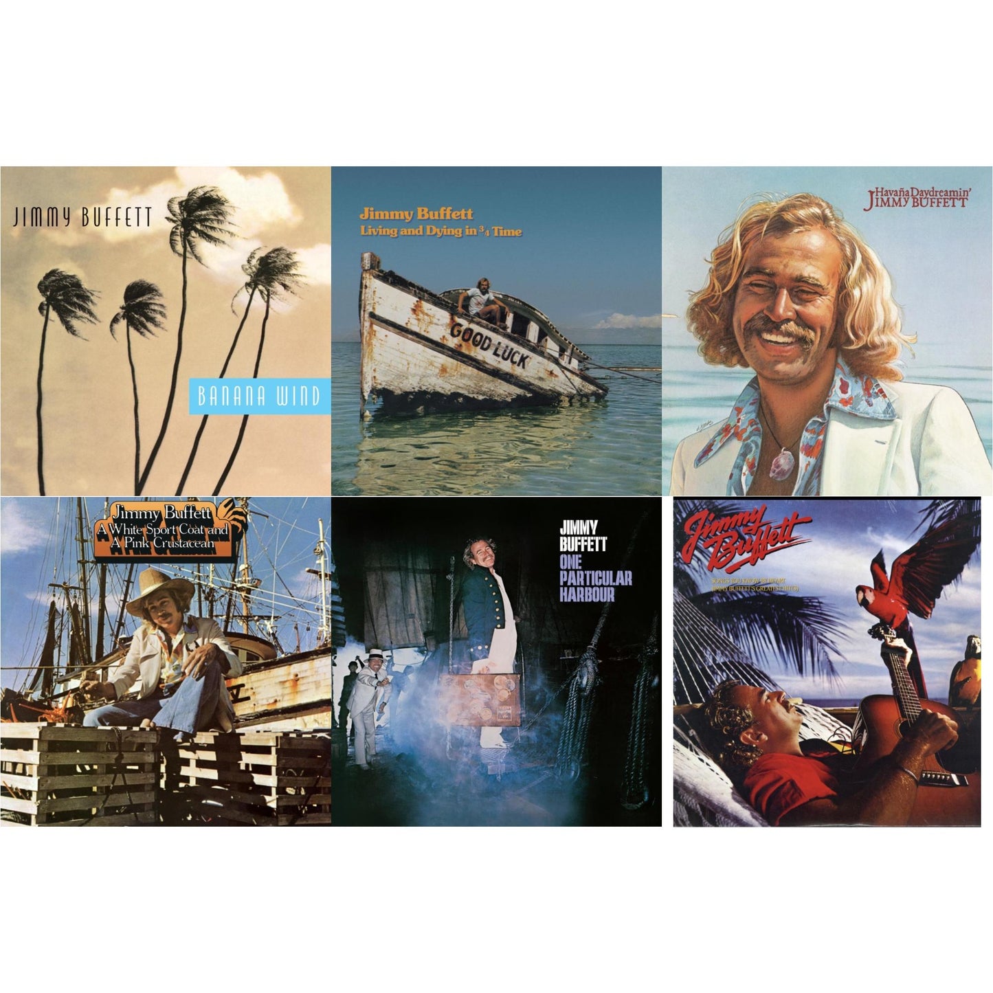 Living & Dying In 3/4 Time & One Particular Harbour & Havana Daydreamin & White Sport Coat & A Pink Crustacean & Banana Wind (2LP) & Songs You Know By Heart