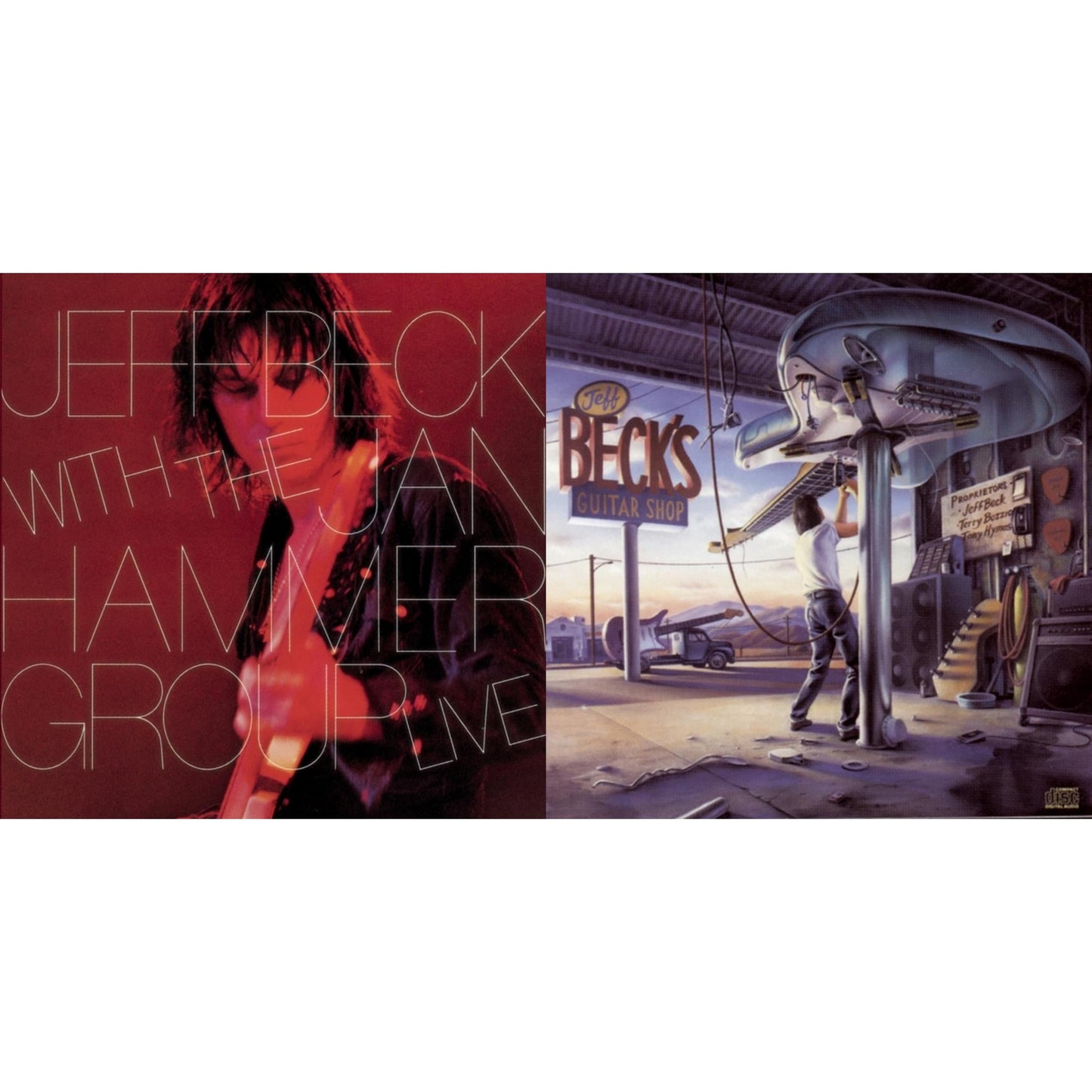 Jeff Beck With Jan Hammer Group Live & Guitar Shop