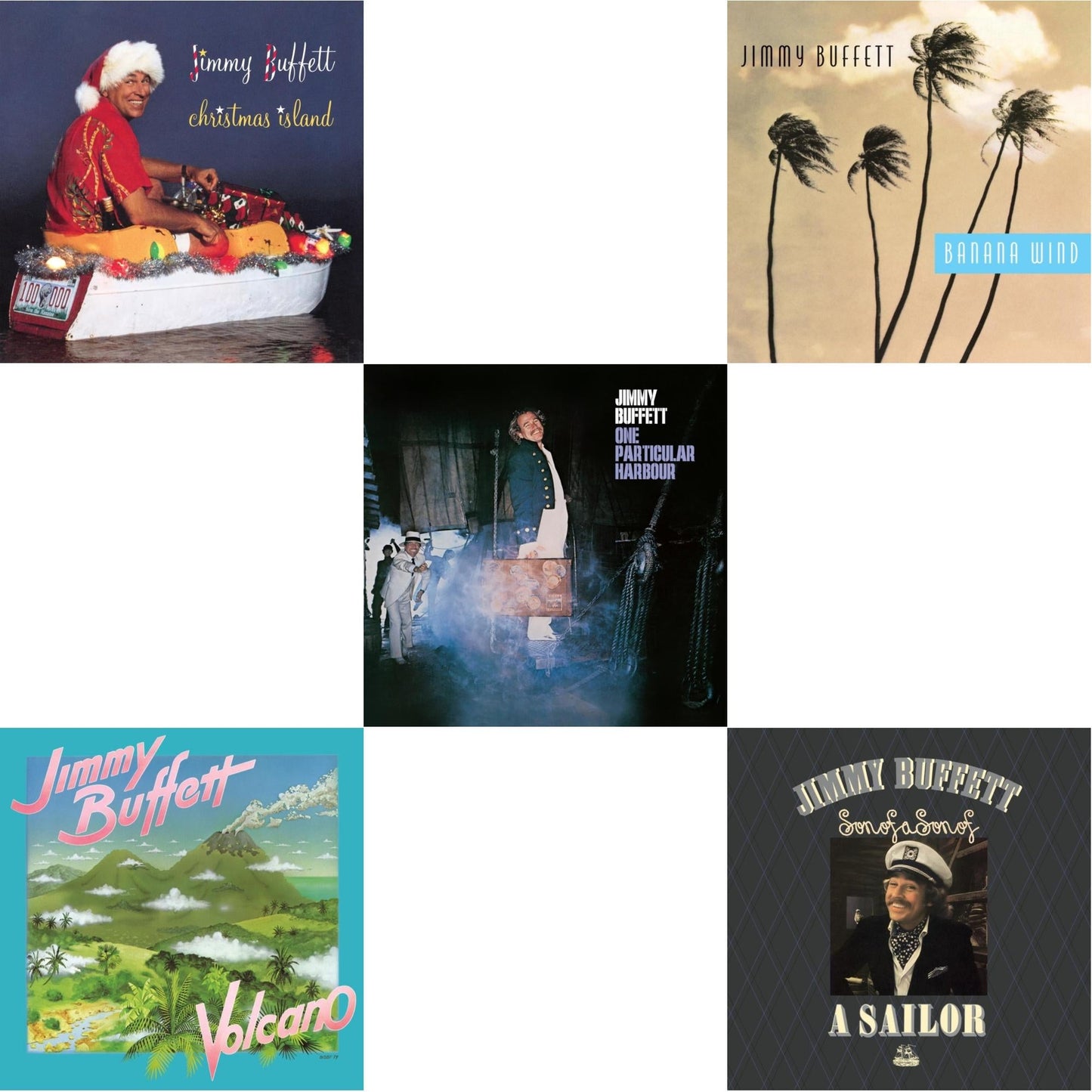 Christmas Island & Volcano & One Particular Harbour & Banana Wind (2LP) & Son Of A Son Of A Sailor