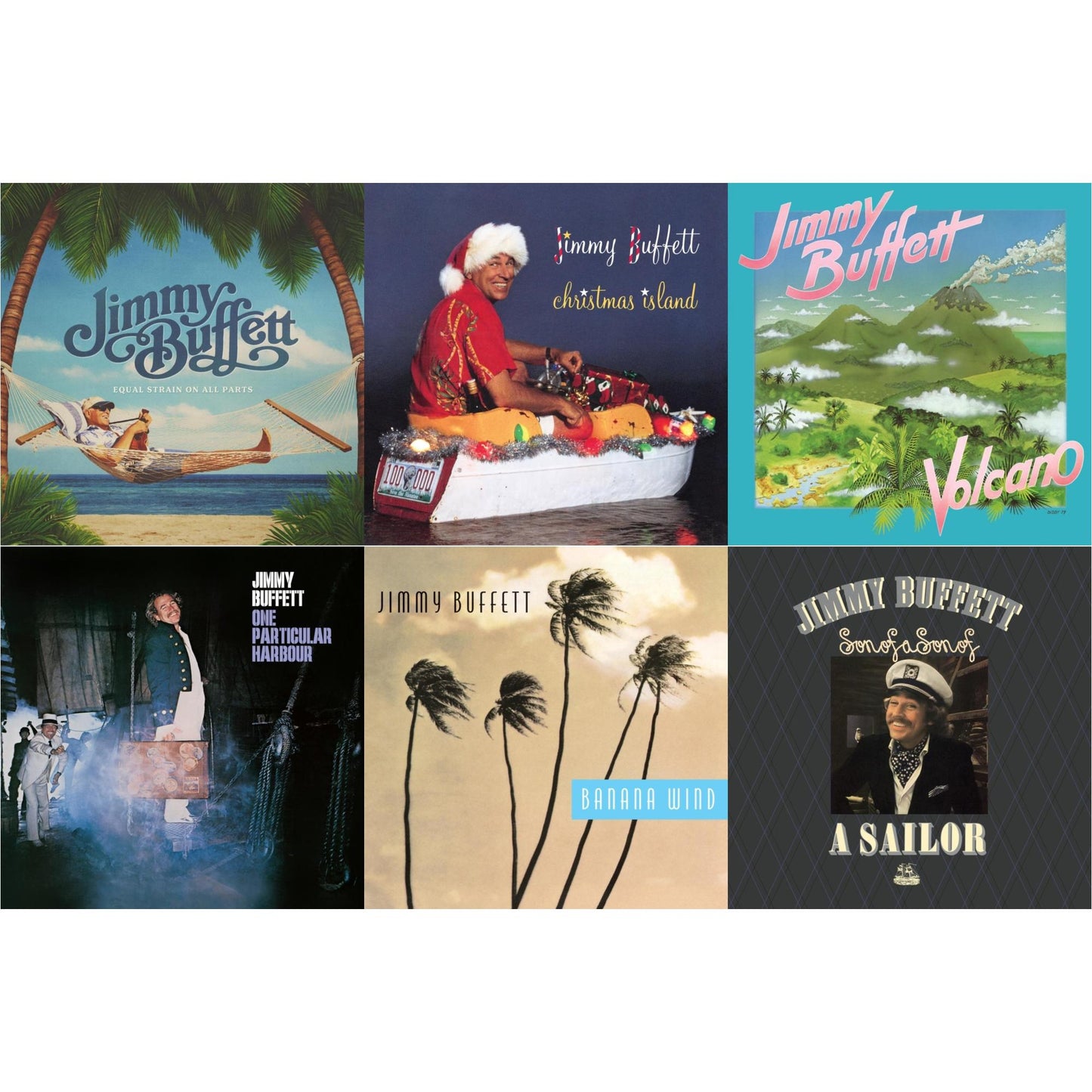 Equal Strain On All Parts (Electric Blue Vinyl/2LP) & Christmas Island & Volcano & One Particular Harbour & Banana Wind (2LP) & Son Of A Son Of A Sailor