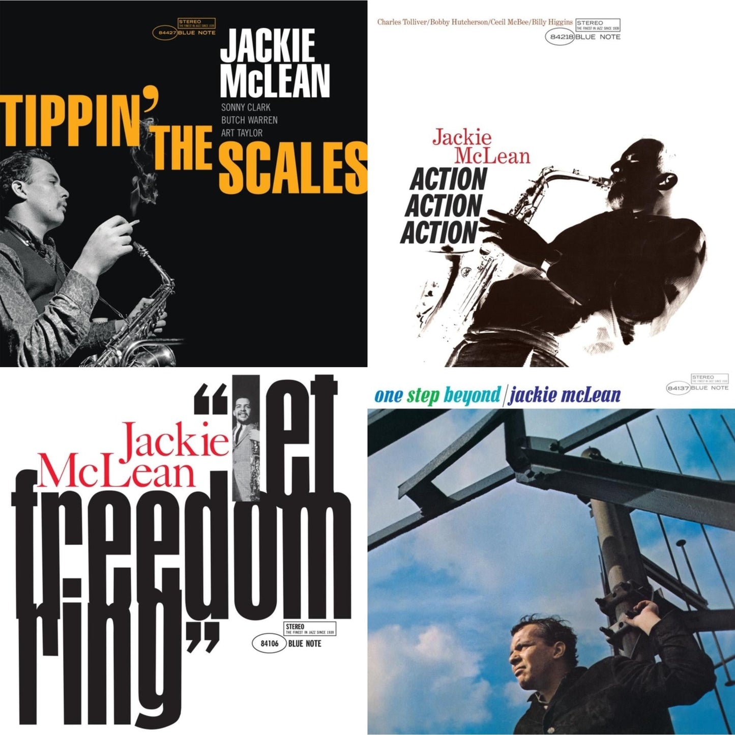 Tippin' The Scales (Blue Note Tone Poet Series) & Action (Blue Note Tone Poet Series) & Let Freedom Ring (Blue Note Tone Poet Series) & One Step Beyond (Blue Note Classic LP Vinyl Edition) (180G)