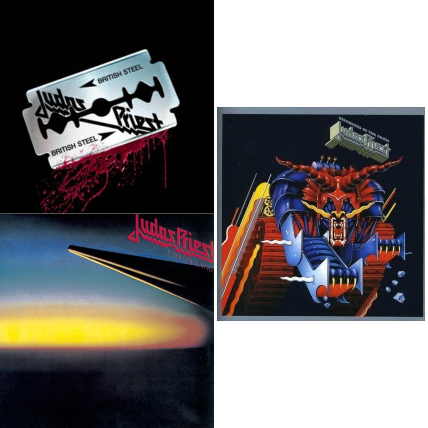 Defenders Of The Faith & British Steel (30Th Anniversary Legacy Edition) & Point Of Entry