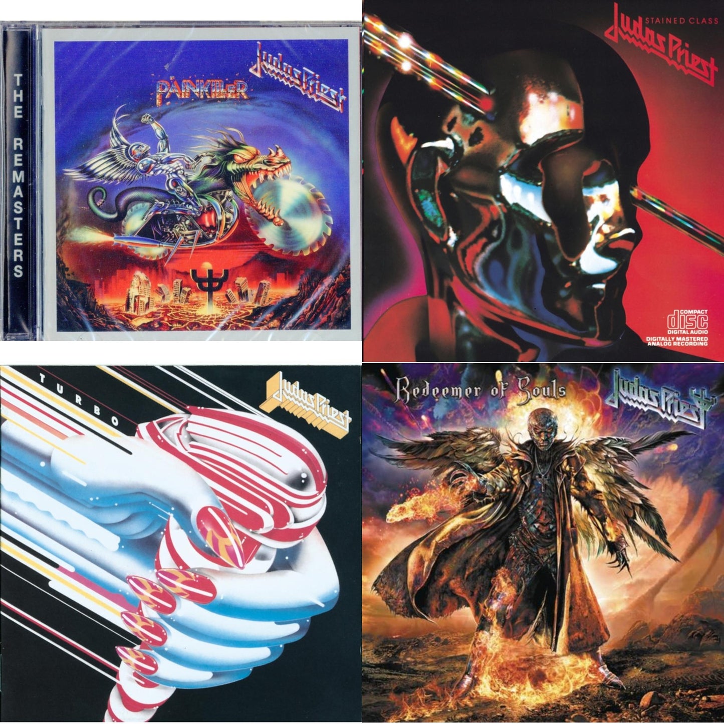 Painkiller & Stained Class & Turbo & Redeemer Of Souls