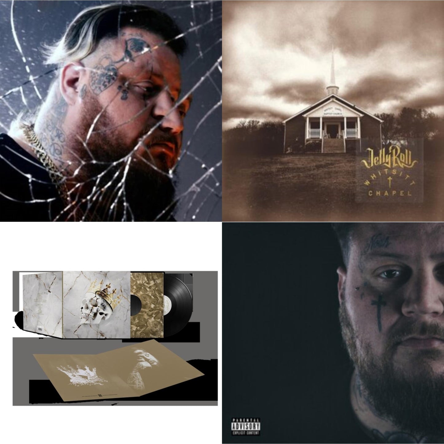 Ballads Of The Broken (Opaque Apple Red LP Vinyl) & Whitsitt Chapel & Beautifully Broken (X) & Beautiful Disaster