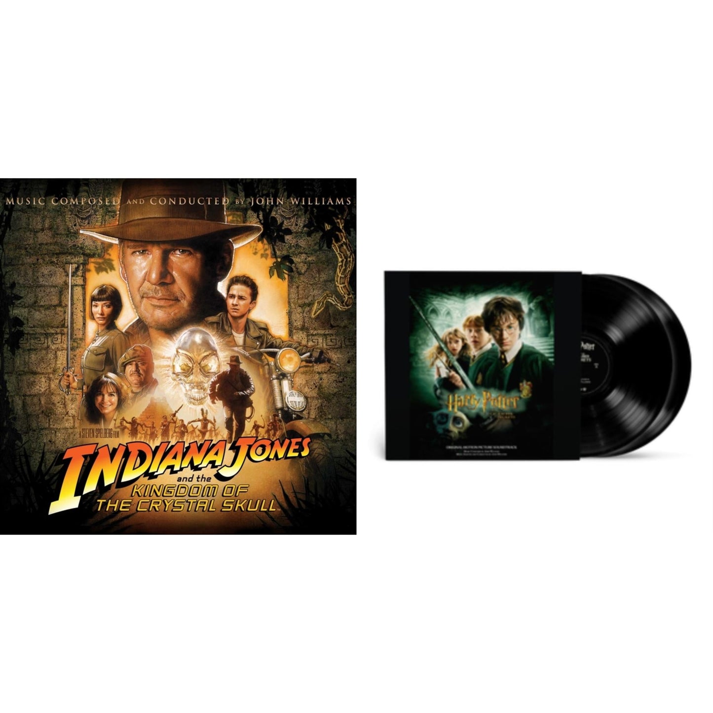 Indiana Jones & The Kingdom Of The Crystal Skull (Ost) (2LP) & Harry Potter And The Chamber Of Secrets (2LP) (Ost)