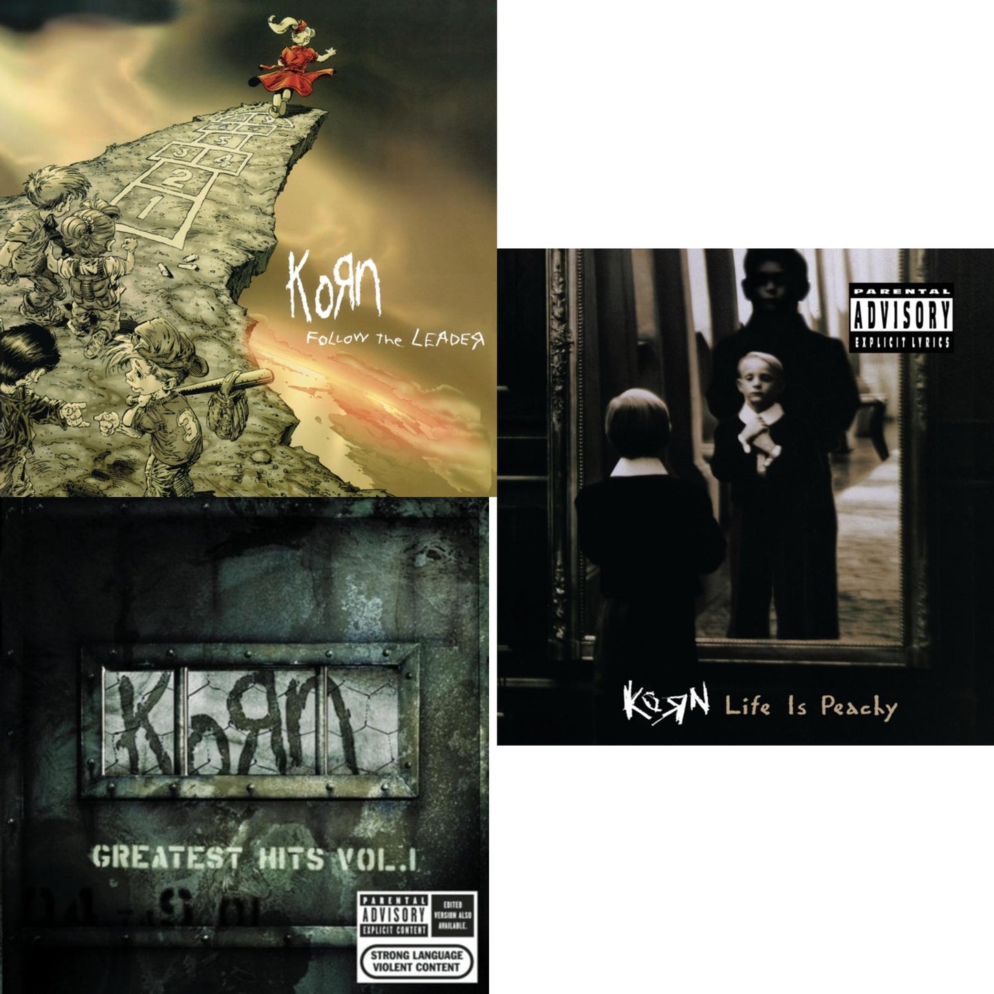 Greatest Hits Vol.1 & Life Is Peachy & Follow The Leader