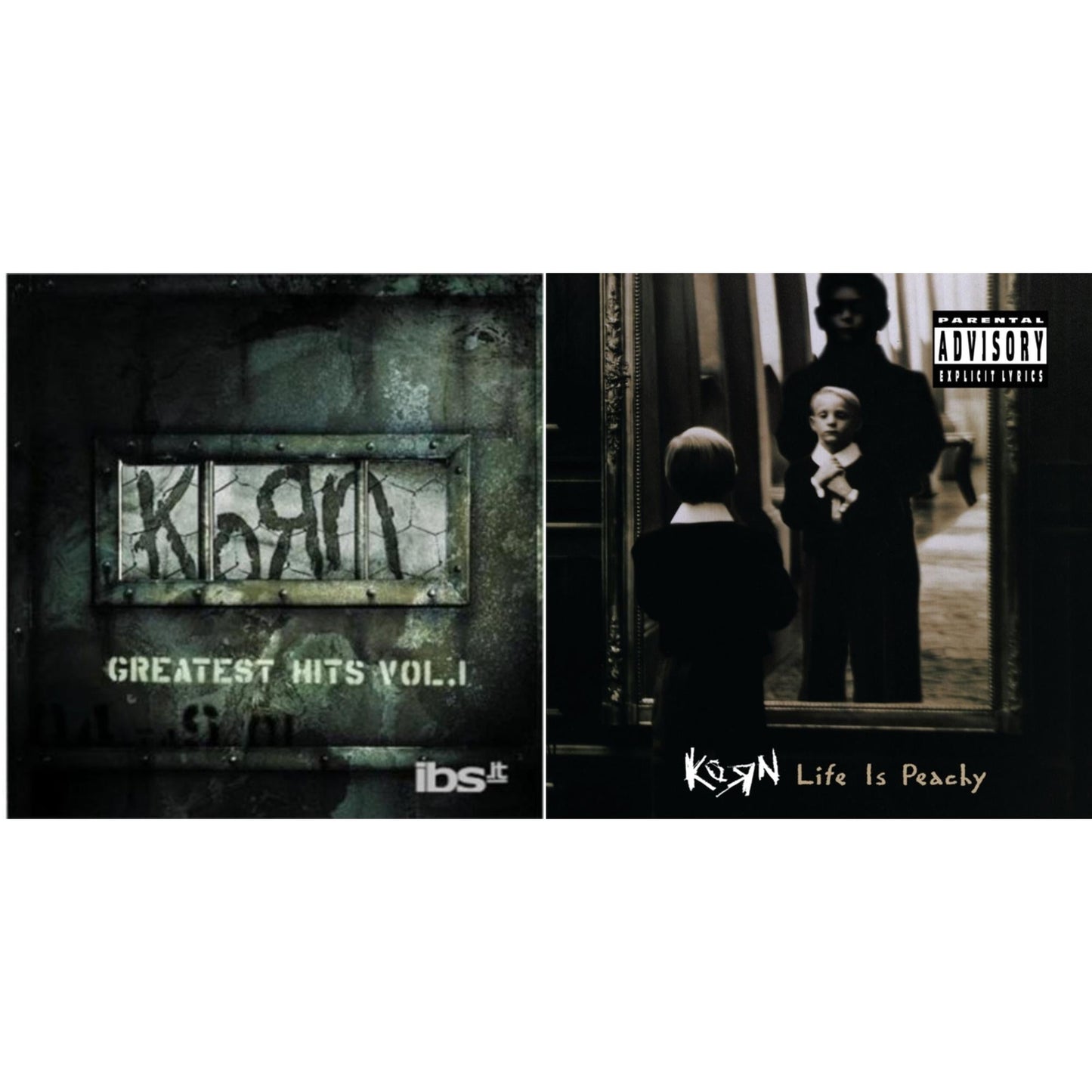 Korn - Greatest Hits Vol.1 & Life Is Peachy - CD Bundle