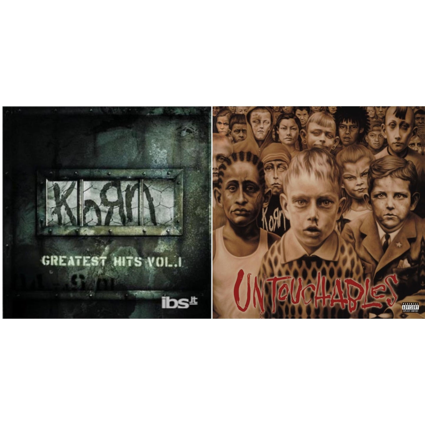 Korn - Greatest Hits Vol.1 & Untouchables - CD Bundle