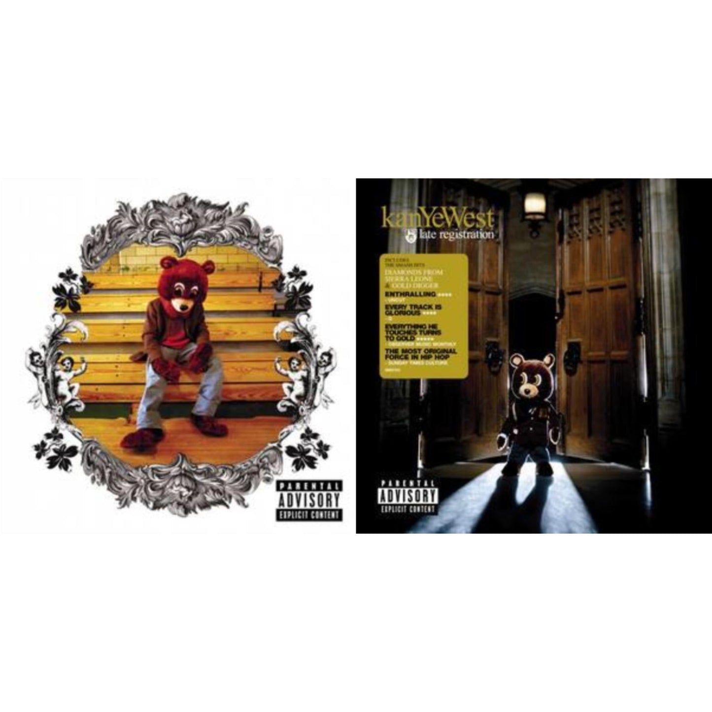 Kanye West - College Dropout & Late Registration - CD Bundle