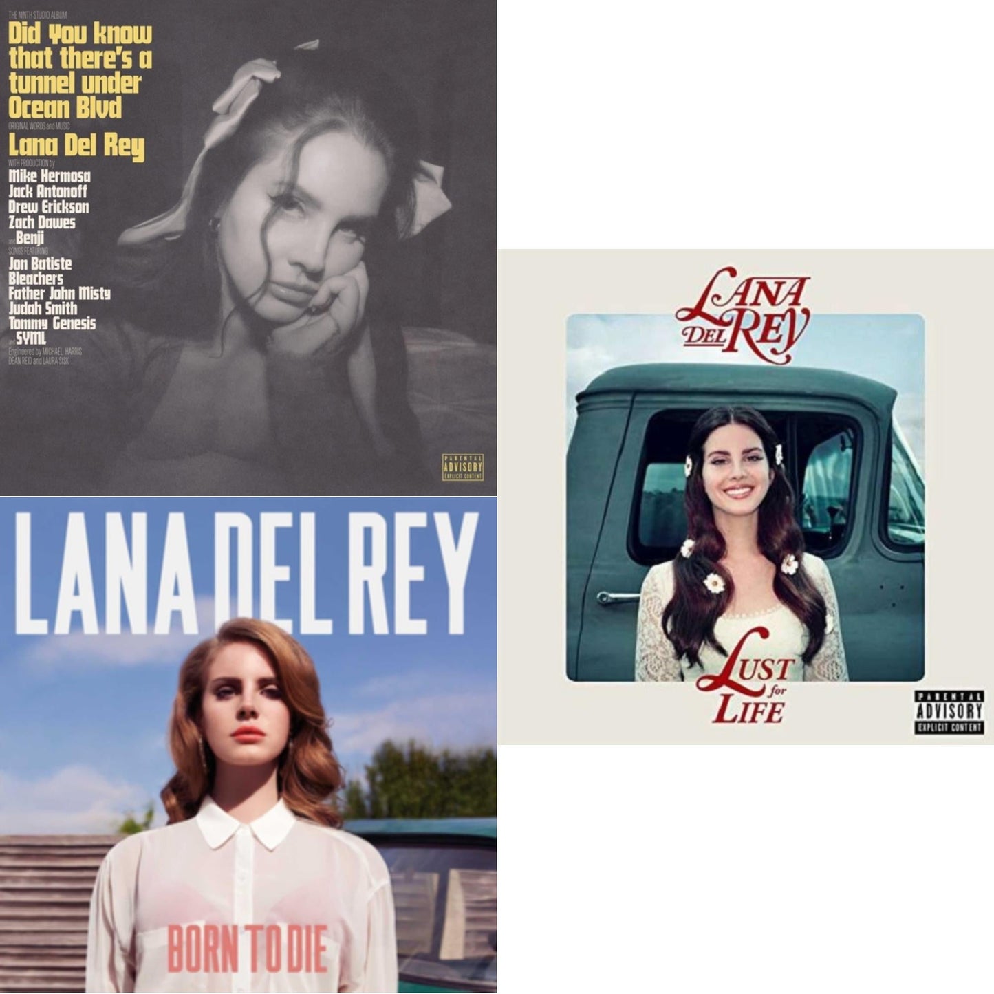 Did You Know That There’S A Tunnel Under Ocean Blvd (X) (2LP/180G) & Born To Die & Lust For Life