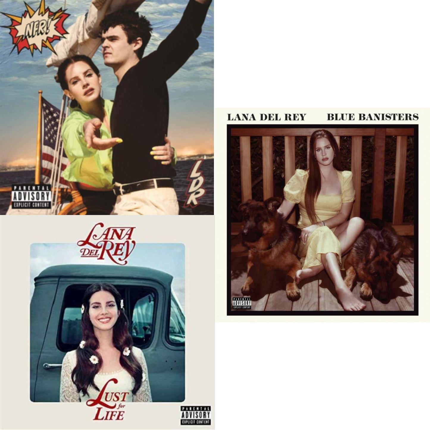 Blue Banisters (2LP) & Nfr! (2LP) & Lust For Life
