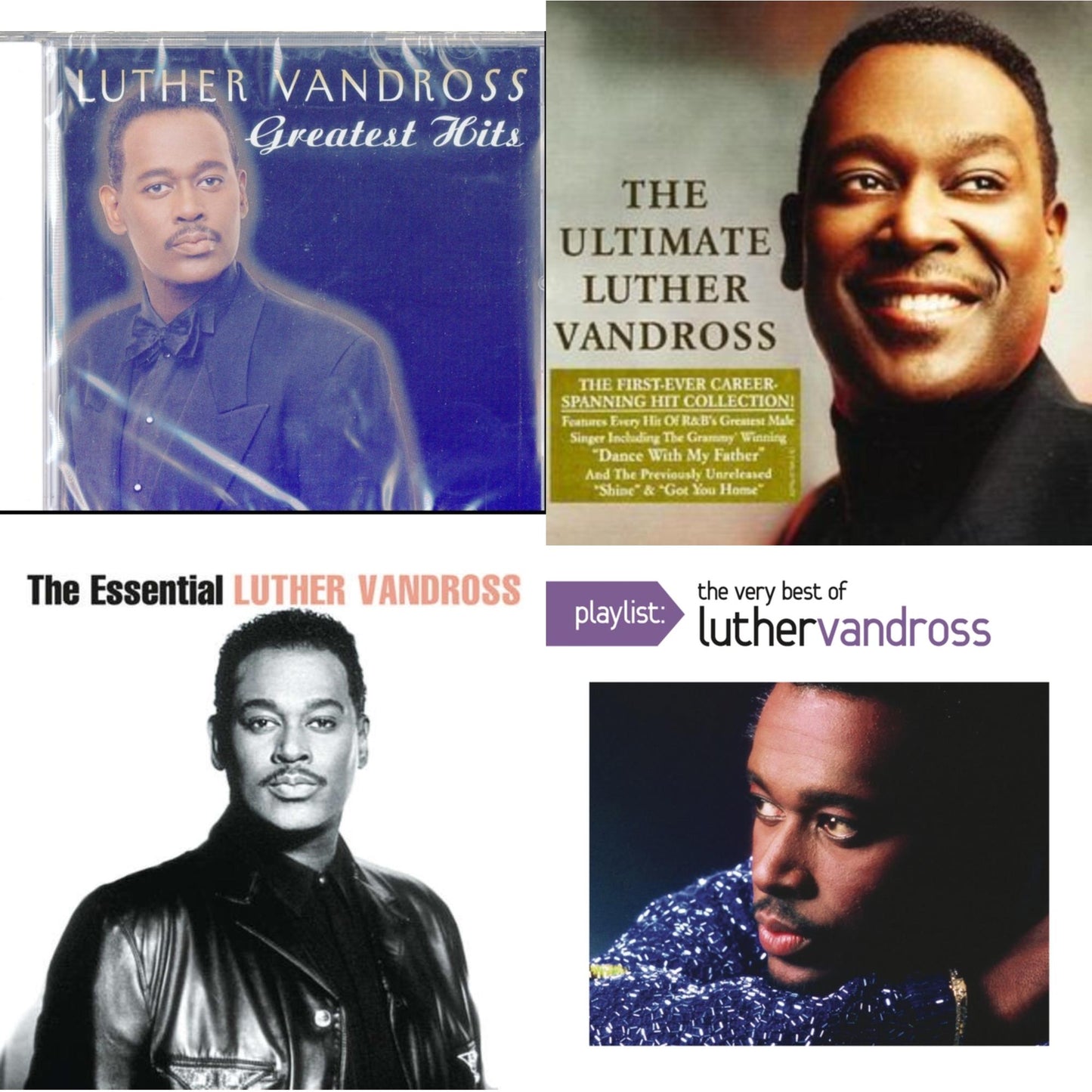 Greatest Hits & Best Of Luther Vandross & Essential Luther Vandross & Playlist: Very Best Of Luther Vandross